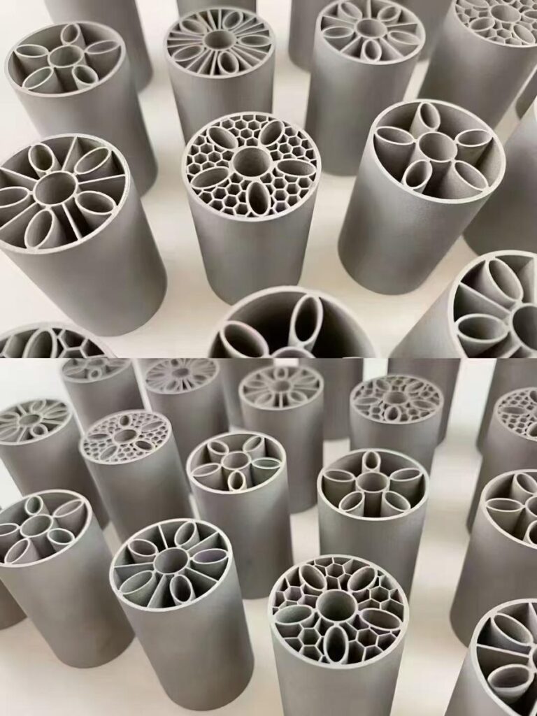 Stainless steel multi-channel tubes – SLM metal 3D printing